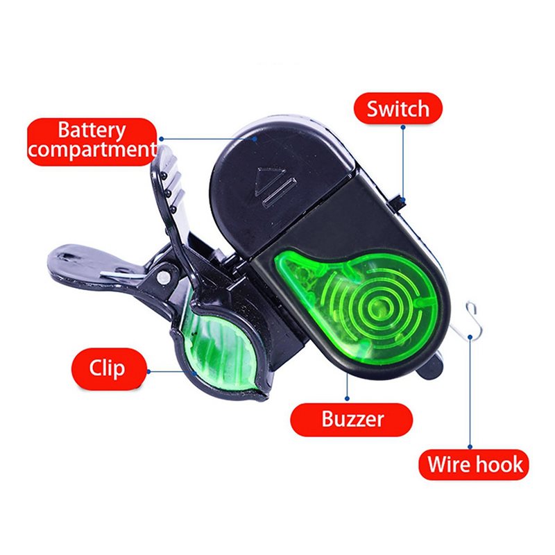 A06F-8PCS Fishing Bite Alarms  - Bite Alarm ulasan dan harga